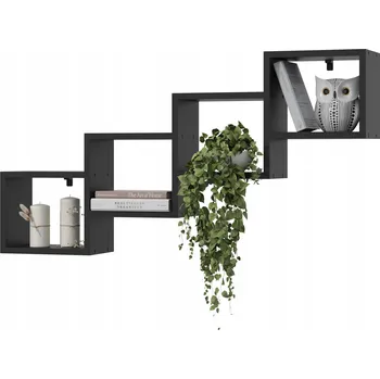 police Police z laminované desky EstiloHome 109 x 18 cm černá