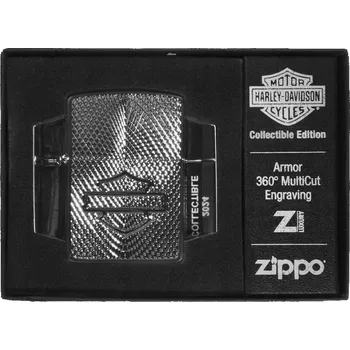 Zapalovač Benzínový Zapalovač Zippo Harley Davidson, sběratelská 2024 60007111