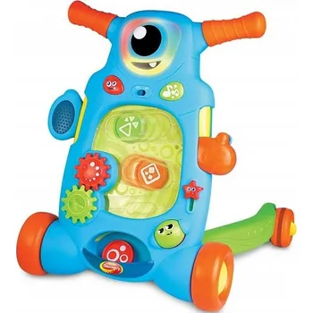 Dětské chodítko MONSTRÓZNÍ CHODÍTKO 2V1 ODRÁŽEDLO PRO VÝUKU CHŮZE