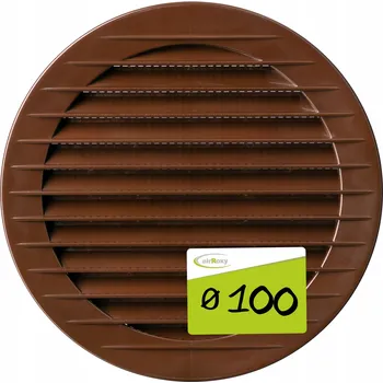 Větrací mřížka Ventilační mřížka airRoxy hnědá