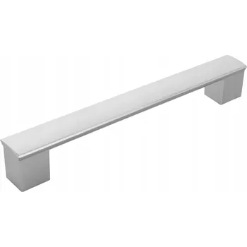 Nábytkové kování Nábytková úchytka klasická stříbrná matná 18 x 1,8 x 2,8 cm