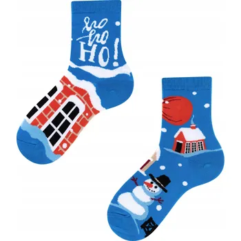 Pánské ponožky Dětské Ponožky Todo Socks Snowman Kids, velikost 27-30