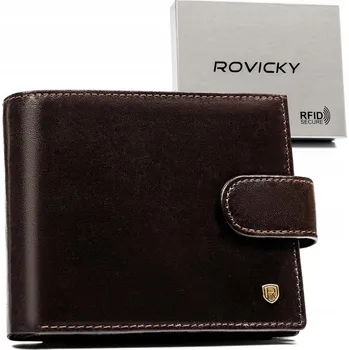 Peněženka Peněženka Rovicky , přírodní kůže, hnědá - muž