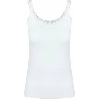 Agrafka top viskóza bílý univerzální velikost