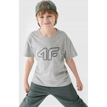 CHLAPECKÉ TRIČKO 4F DĚTSKÉ SPORTOVNÍ BAVLNĚNÉ 122 TTSHM2331 SS25