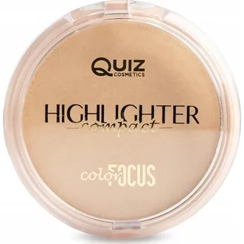 Pudr Jednotlivý lisovaný rozjasňovač Quiz Cosmetics – mix odstínů