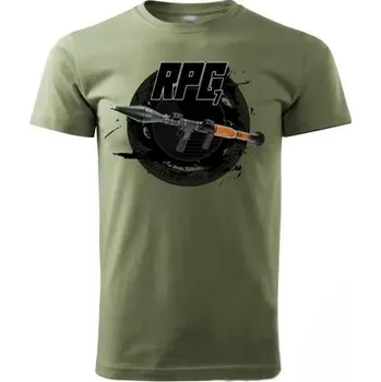 Pánská móda Pánské tričko s kulatý výstřihem STRIKER, velikost XXL