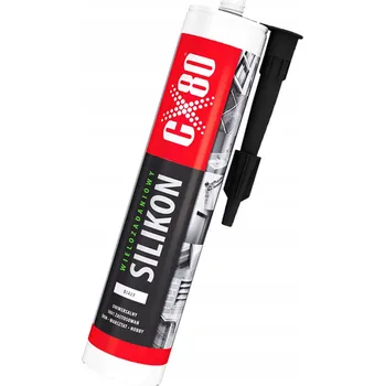 stavební silikon Sanitární silikon CX-80 bílý 310 ml