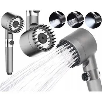 Sprchová hlavice SATIS FA černá