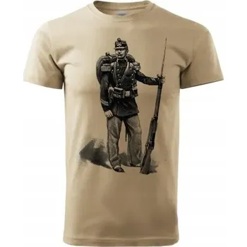 Pánské oblečení Pánské tričko s kulatý výstřihem STRIKER, velikost XXL