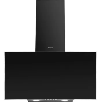 Digestoř Komínový odsavač par Amica OKC6227B černý, 63 dB, 290 m3/h