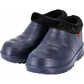 Pracovní obuv Holínky Dámské zimní lehké krátké zateplené pěnové s kožíškem vel. 36