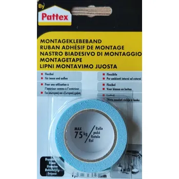 Lepicí páska Oboustranná lepicí páska Pattex 19 mm x 1,5 m
