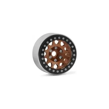 RC vybavení 1,9'' hliníkové beadlock disky pro 1:10 crawler/expedice bronzové (2 ks)