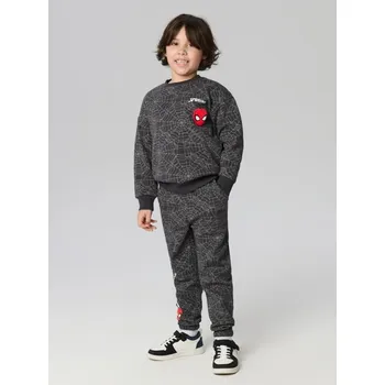 Chlapecká mikina Sinsay - Tepláková souprava Spider-Man - šedá - 255FC-90X - 255FC-90X-98