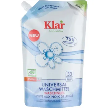 Prací gel Klar Ecosensitive univerzální prací gel z mýdlových ořechů 1,5 l