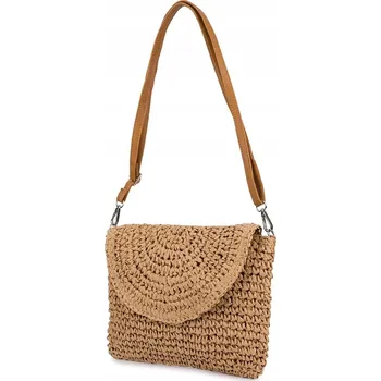 Agrafka plážová taška hnědá