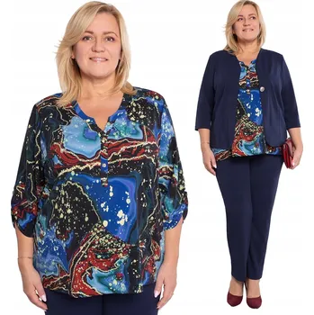 Modro-bordó halenka 48