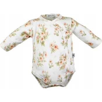 Kojenecký body DĚTSKÉ BODY MROFI , KOJENECKÉ DLOUHÝ RUKÁV, BIO BAVLNA 56