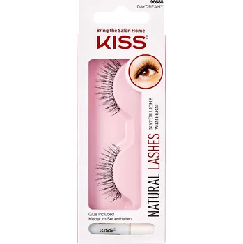Umělé řasy Kiss Umělé Řasy 1 pár Natural 1 balení.