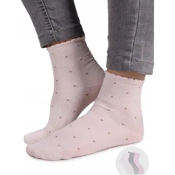 Dívčí bavlněné Ponožky s puntíky 3 kusy, 27-30, YOCLUB