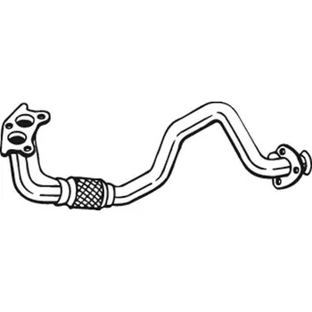 Výfukový systém Výfuková trubka BOSAL, BS 753-113