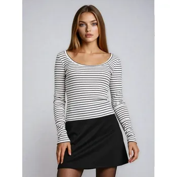 Dámská halenka Sinsay - Bavlněná halenka s dlouhým rukávem - vícebarevná - 488EU-MLC - 488EU-MLC-XL