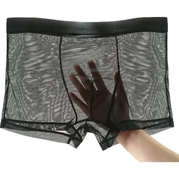 Boxerky Pánské průhledné boxerky - 3XL