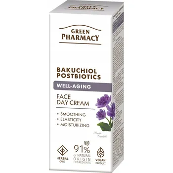 Pleťový krém Pleťový krém proti stárnutí Green Pharmacy Bakuchiol a postbiotika pro denní použití 50 ml