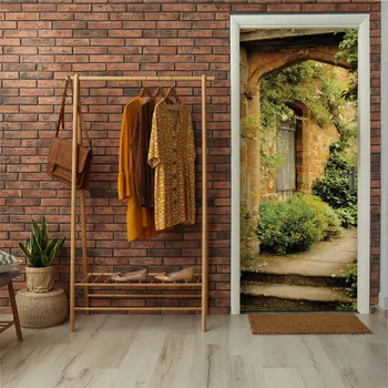 Fototapeta Fototapeta na dveře ULIČKA 3D do kuchyně a koupelny