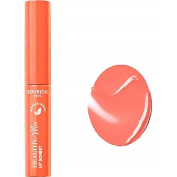 Rtěnka Bourjois Healthy Mix Clean Lip Sorbet veganská, hydratační rtěnka č. 03 - Coral'n'Cream