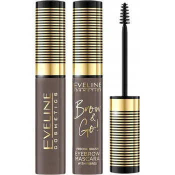 Řasenka Eveline Brow And Go Řasenka Gel na Úpravu a Fixaci Obočí 01 Light 6 ml