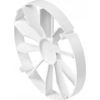 Vzduchotechnika Zpětná klapka pro ventilátor nástěnný a stropní, průměr 125 mm Awenta ZZ125