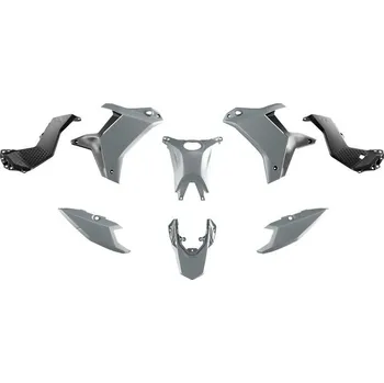 Sada plastů (bez předního blatníku) T7 YAMAHA TENERE 700 '25-'26 (šedá/černá) RACETECH (RTECH)