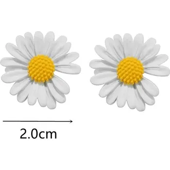 Náušnice Květinové visací dámské náušnice | náušnice šperk - es3945