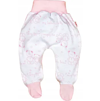 Polodupačky BEZTLAKOVÉ DUPAČKY Medvídci RŮŽOVÉ vel. 74 KLEKLE