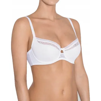 Podprsenka Triumph podprsenka bardotka, balkonetka bílá velikost 70F