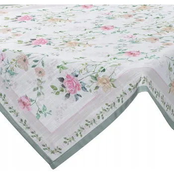 ubrus Ubrus/ubrousek na stůl 90x90 cm - květinový vzor