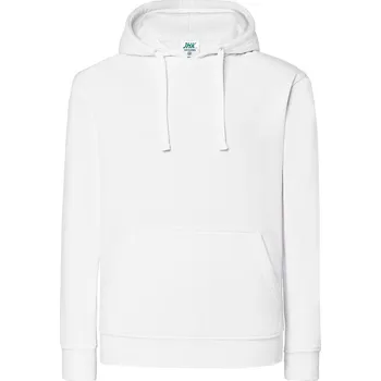 Dámská mikina Mikina JHK zateplená s kapucí, velikost XXL, bílá