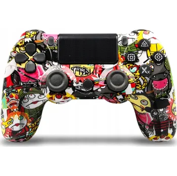 Gamepad Bezdrátový ovladač pro PS4 Elektron, vícebarevný