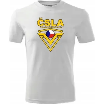 Pánská móda Tričko STRIKER Čísla Barva: bílá, velikost: S