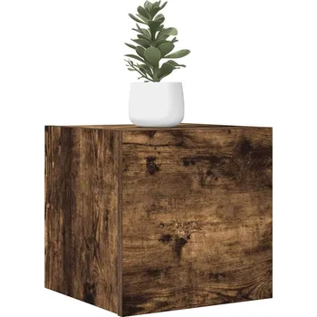 Nábytek vidaXL Nástěnné TV skříňky 2 ks kouřový dub 30,5 x 30 x 30 cm