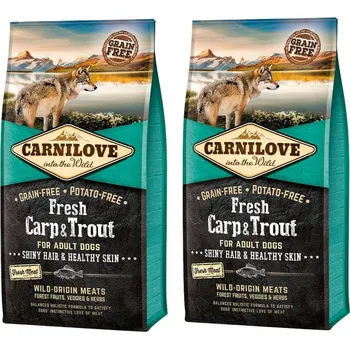 Krmivo pro psa Carnilove Fresh Carp Trout Adult 2x12kg