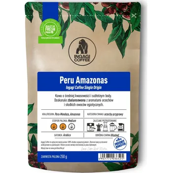 Arabica Ingagi Coffee Káva 1000g