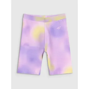 Dívčí legíny Dívčí legíny 4F krátké elasťáky kraťasy cyklistické 140