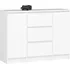 Komoda AKORD K100 2D 3SZ PK bílá