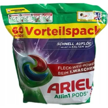 Prací prostředek Ariel Pods All in 1 Color kapsle pro barevné praní 60 ks