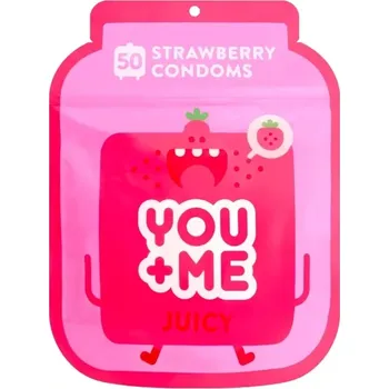 Kondom Kondomy s vůní jahod Juicy