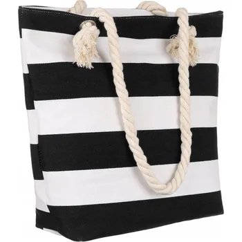 Kabelka Plážová taška polyester bílá