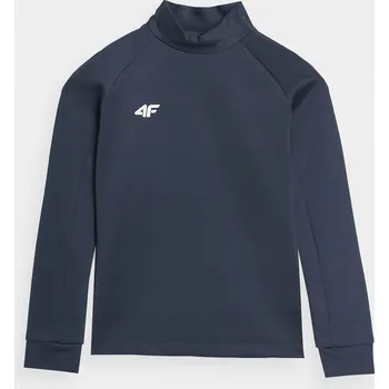 Chlapecká mikina Dětská mikina 4F polyester modrá, velikost 98